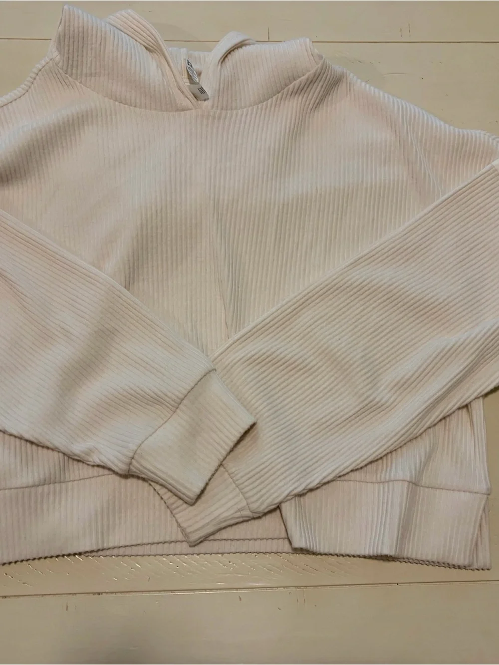 ALO Yoga Muse Cream Ribbed Set
